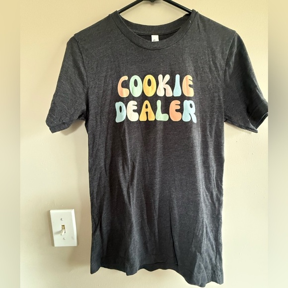 Bella Canvas Tops - “Cookie Dealer” graphic tee size small